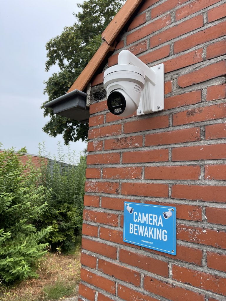 Camera's plaatsen aan huurwoningen